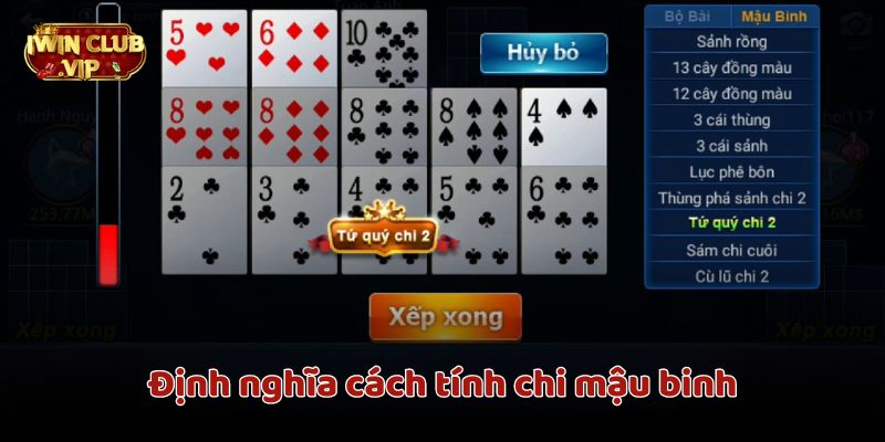 Khái niệm cơ bản về cách tính chi mậu binh